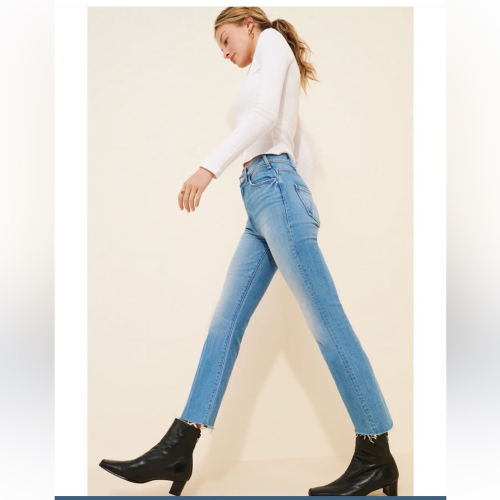 MOTHER NWOT The Insider Crop Step Fray 28